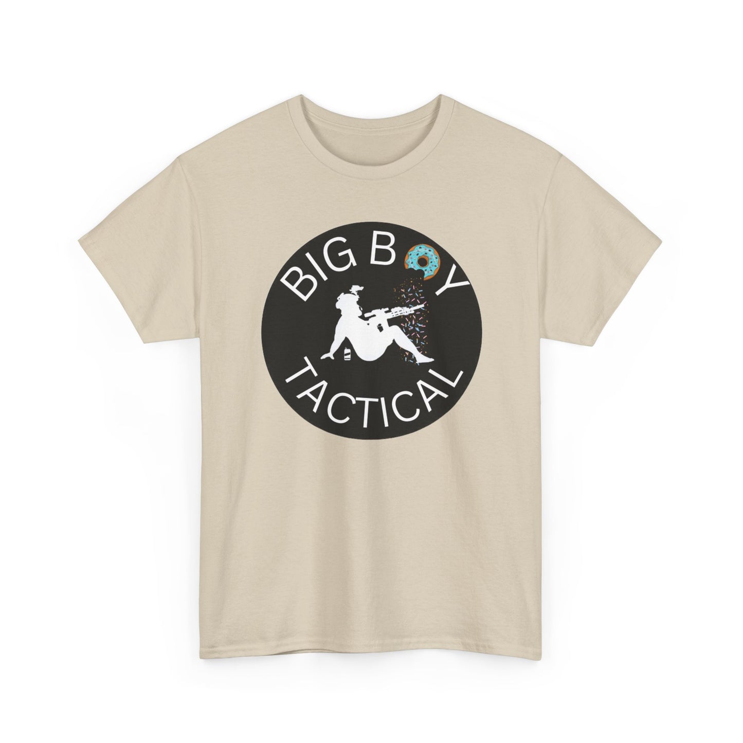 BIG BOY TACTICAL LOGO TEE-Unisex Heavy Cotton Tee