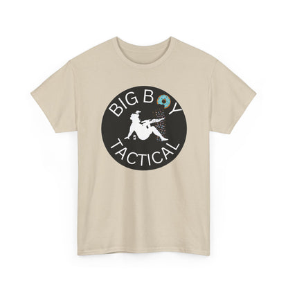 BIG BOY TACTICAL LOGO TEE-Unisex Heavy Cotton Tee