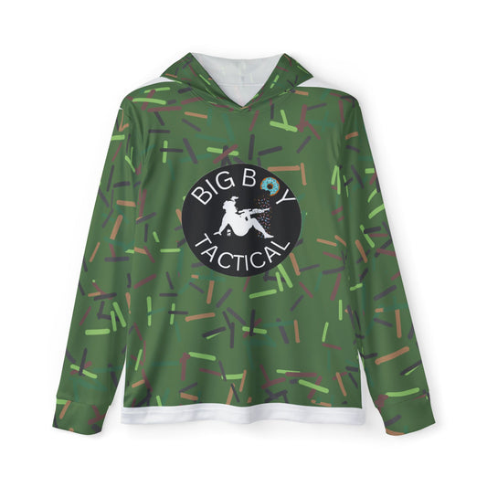 Camo Sprinkle-Men's Sports Warmup Hoodie (AOP)