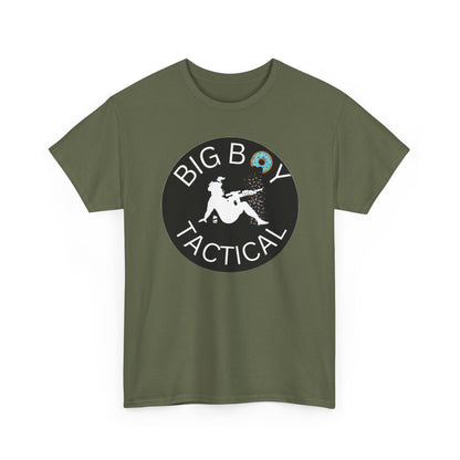 BIG BOY TACTICAL LOGO TEE-Unisex Heavy Cotton Tee