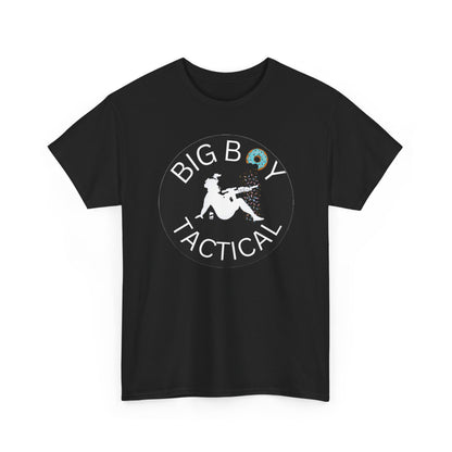 BIG BOY TACTICAL LOGO TEE-Unisex Heavy Cotton Tee