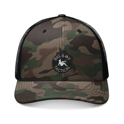 BIG BOY HAT CAMO-Camouflage Trucker Hat (Embroidery)