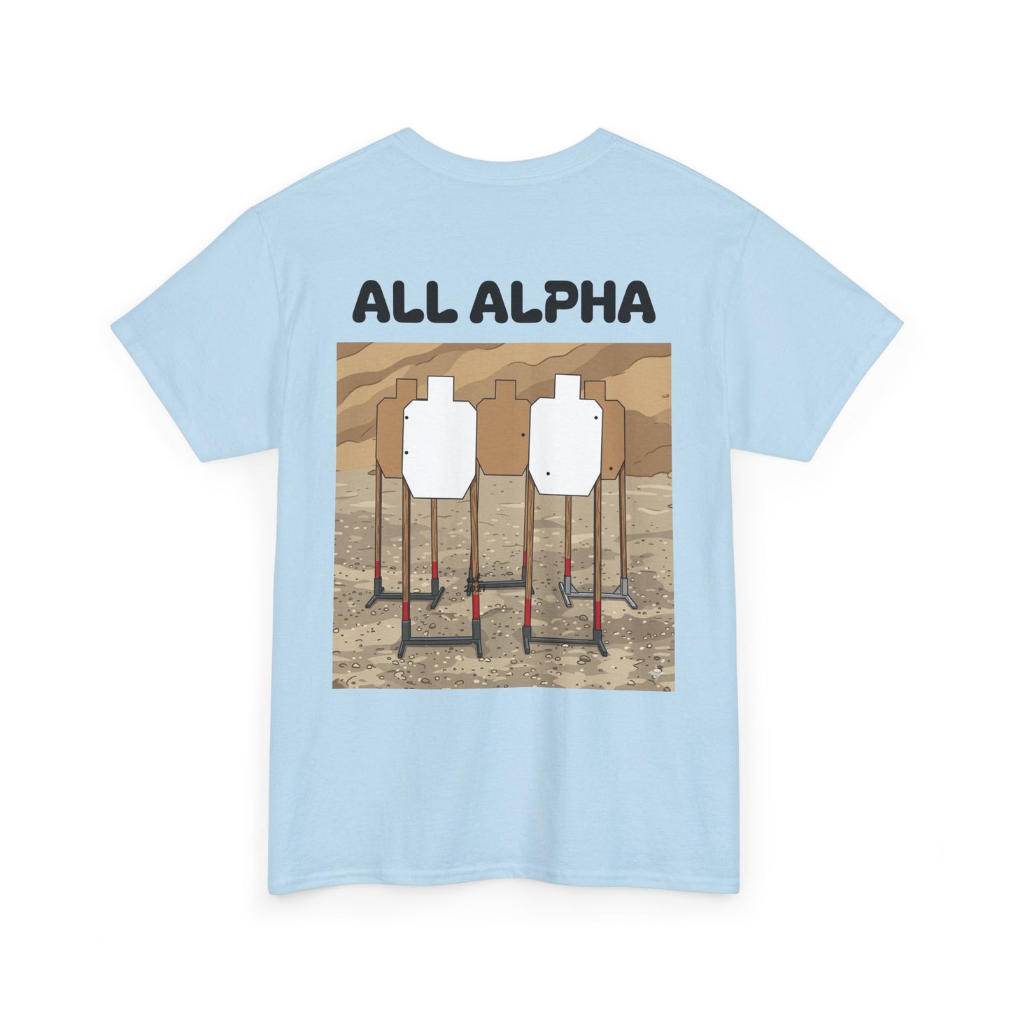 ALL ALPHA-Unisex Heavy Cotton Tee