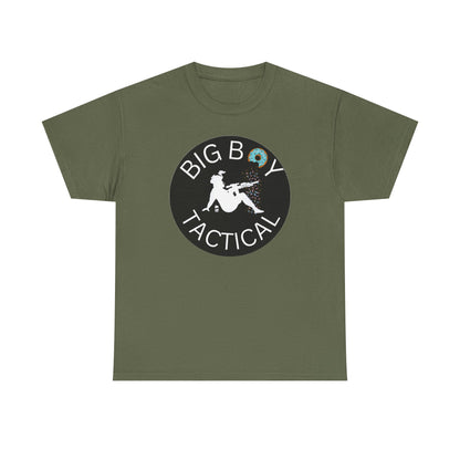 BIG BOY TACTICAL LOGO TEE-Unisex Heavy Cotton Tee
