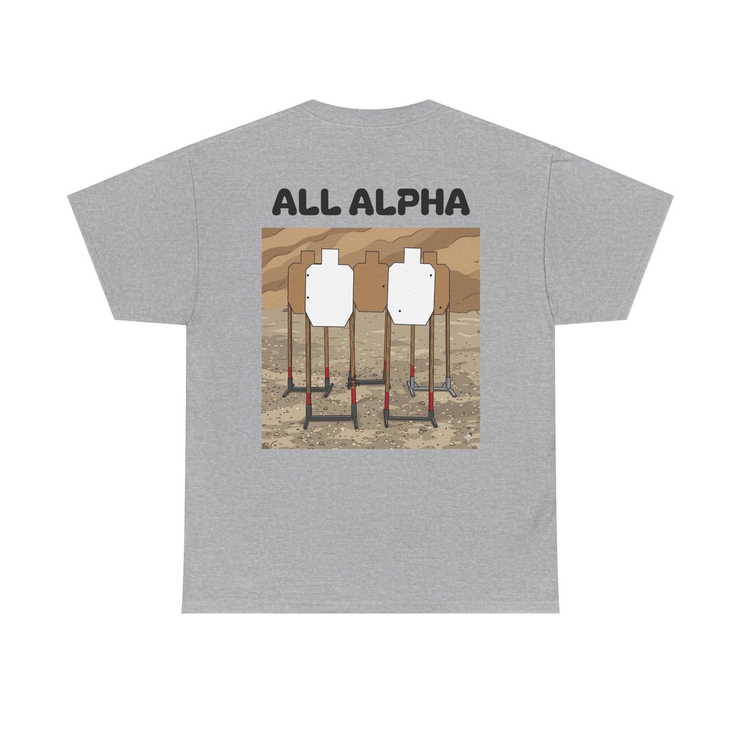 ALL ALPHA-Unisex Heavy Cotton Tee
