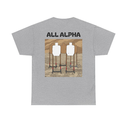 ALL ALPHA-Unisex Heavy Cotton Tee