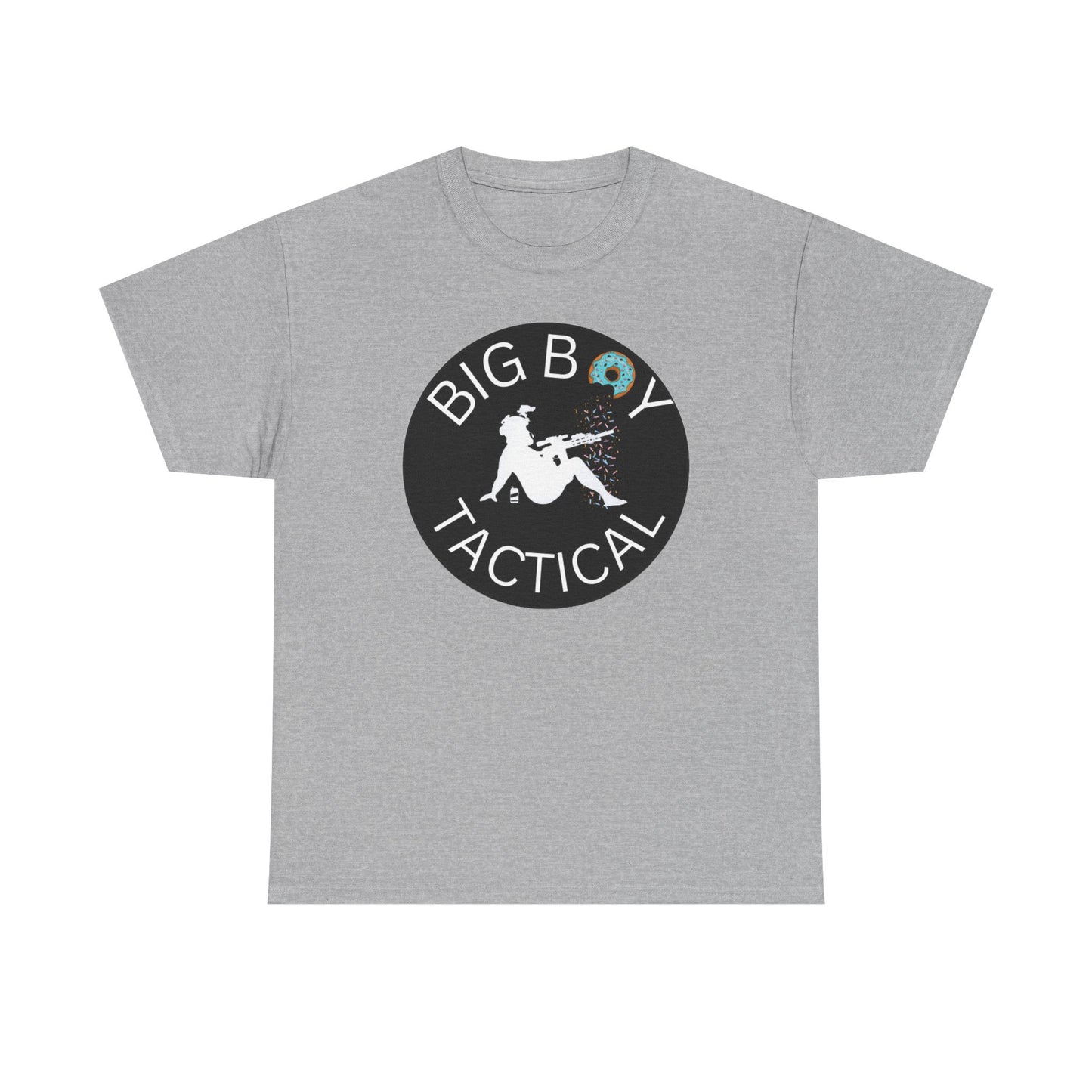 BIG BOY TACTICAL LOGO TEE-Unisex Heavy Cotton Tee