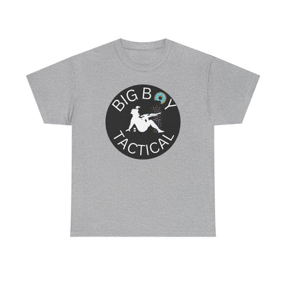 BIG BOY TACTICAL LOGO TEE-Unisex Heavy Cotton Tee