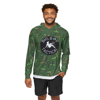Camo Sprinkle-Men's Sports Warmup Hoodie (AOP)