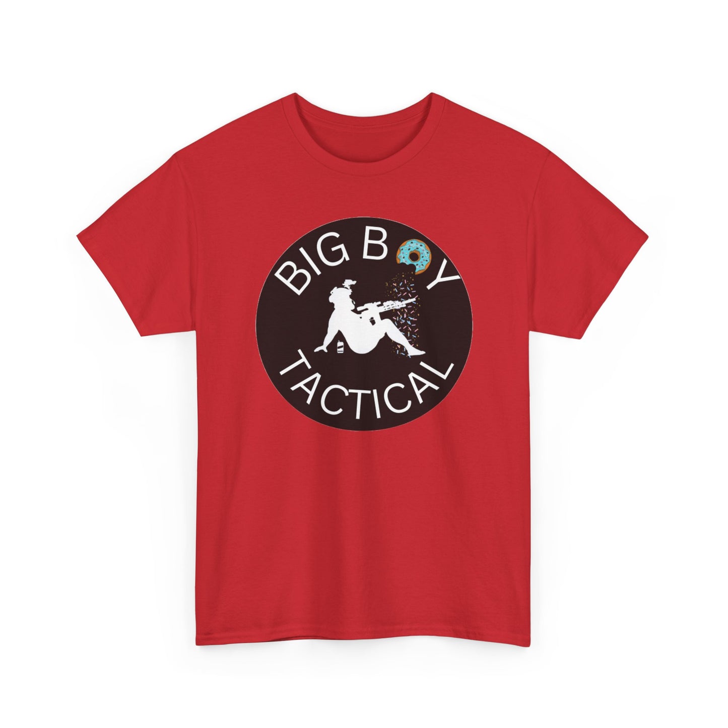 BIG BOY TACTICAL LOGO TEE-Unisex Heavy Cotton Tee