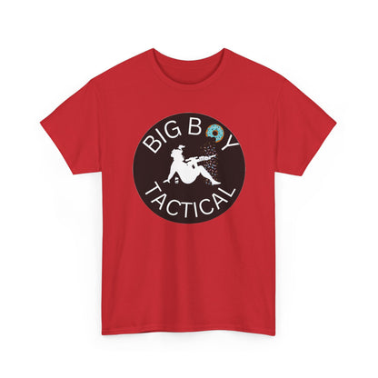 BIG BOY TACTICAL LOGO TEE-Unisex Heavy Cotton Tee