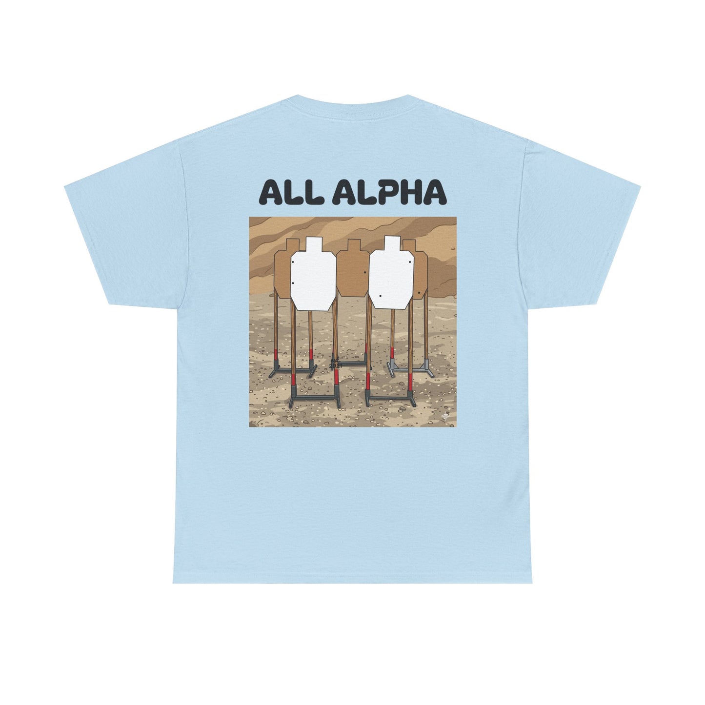 ALL ALPHA-Unisex Heavy Cotton Tee