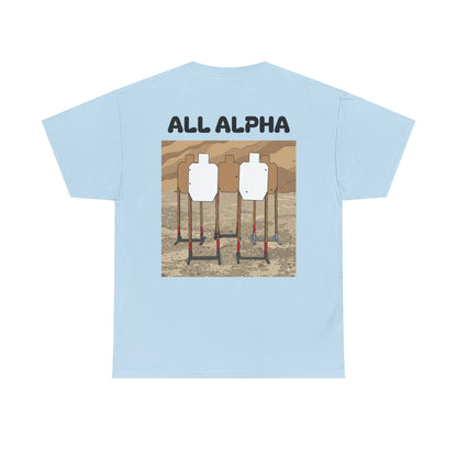 ALL ALPHA-Unisex Heavy Cotton Tee