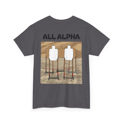 ALL ALPHA-Unisex Heavy Cotton Tee