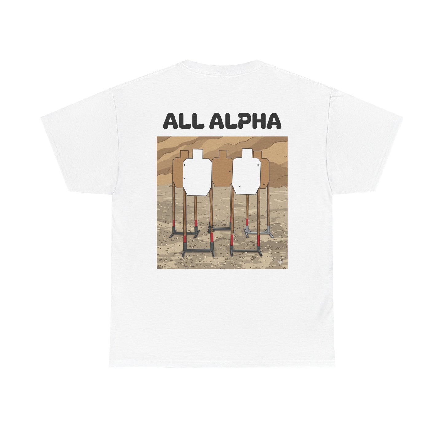 ALL ALPHA-Unisex Heavy Cotton Tee