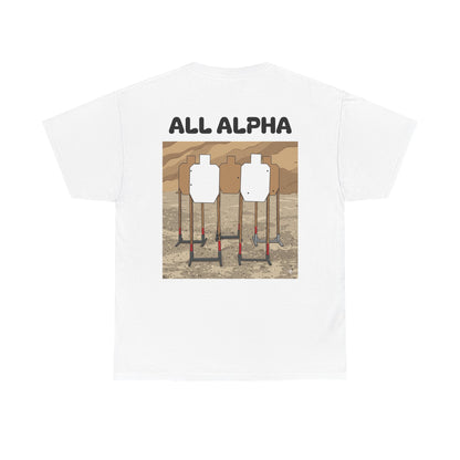 ALL ALPHA-Unisex Heavy Cotton Tee