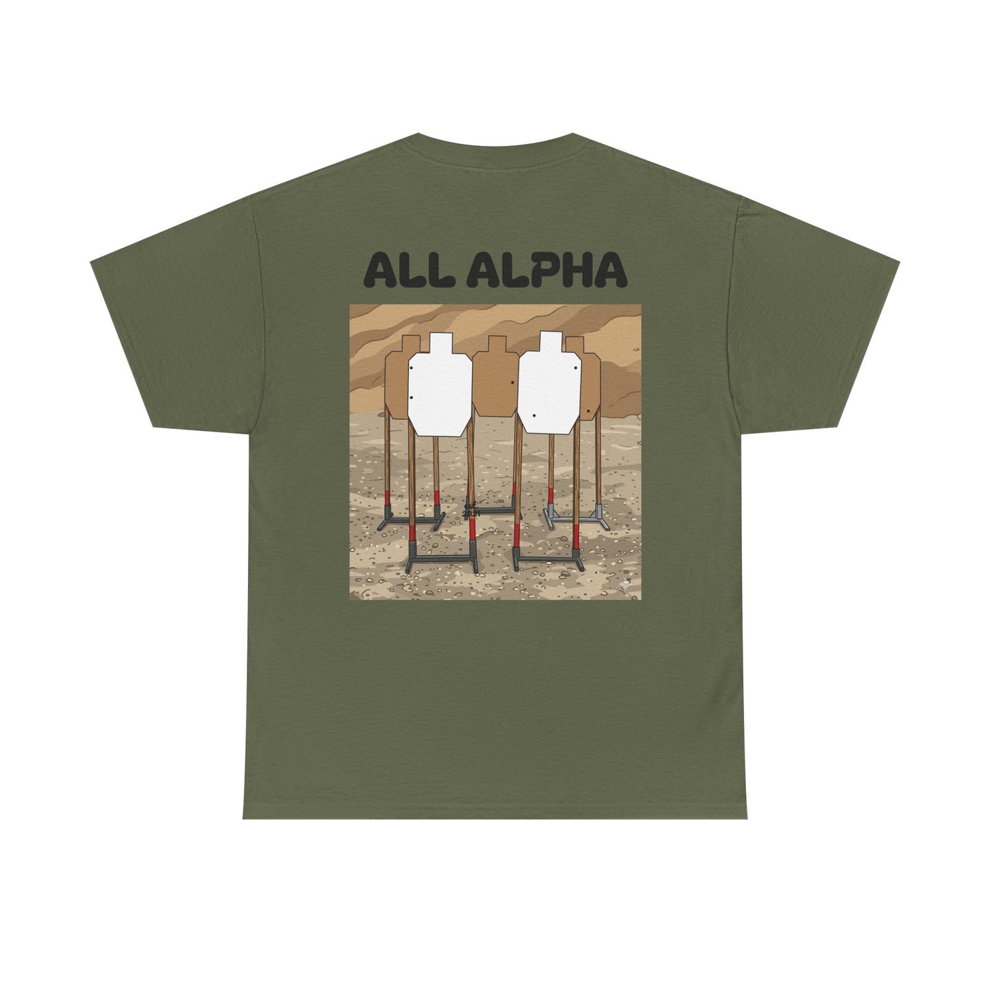 ALL ALPHA-Unisex Heavy Cotton Tee