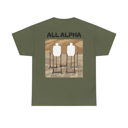 ALL ALPHA-Unisex Heavy Cotton Tee