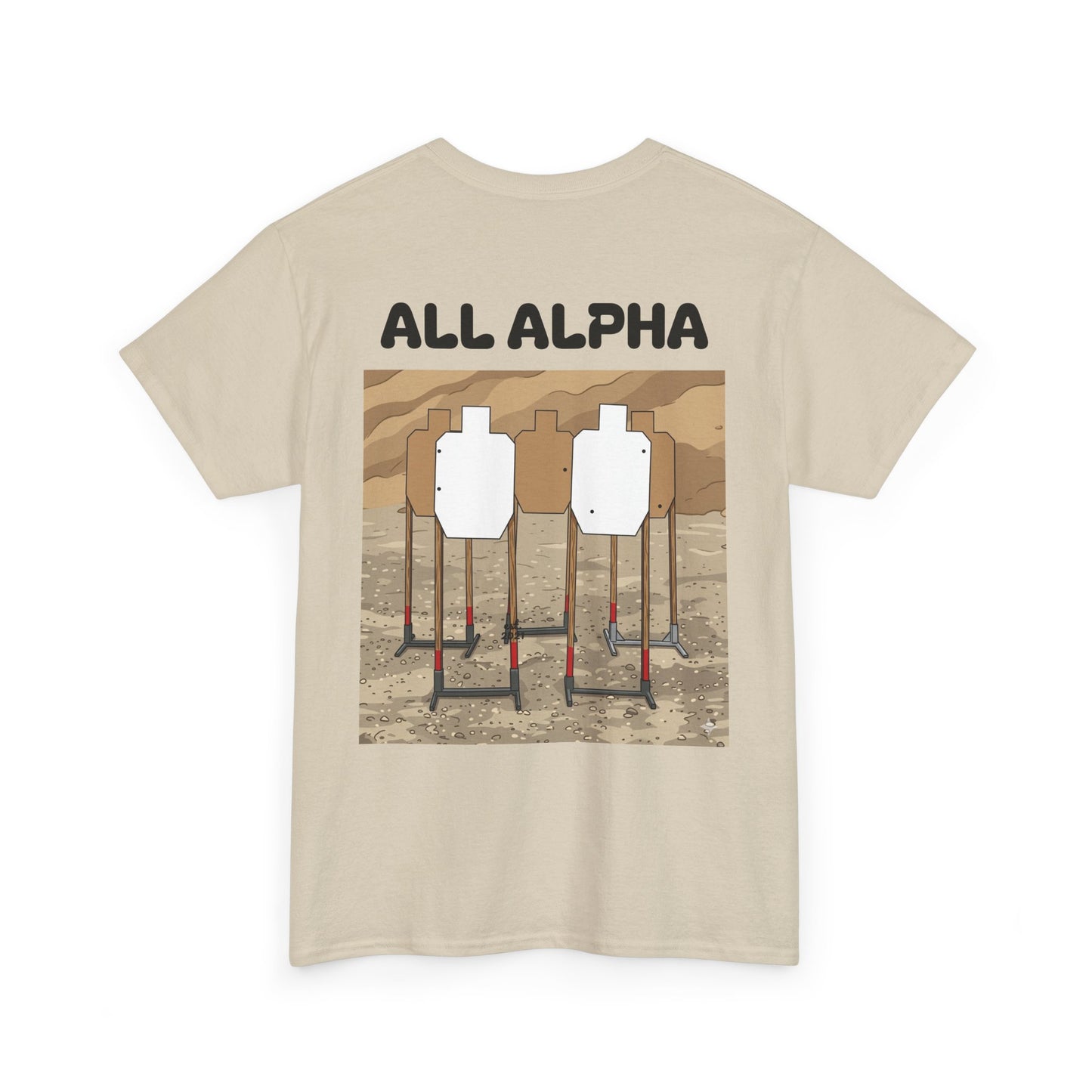 ALL ALPHA-Unisex Heavy Cotton Tee