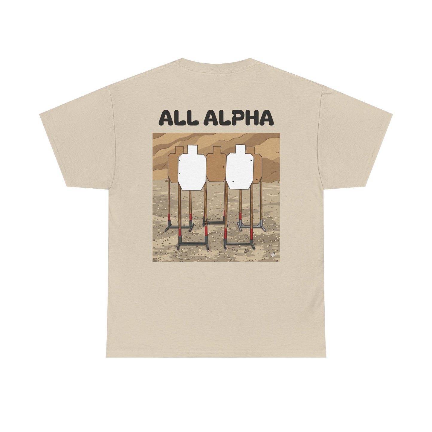 ALL ALPHA-Unisex Heavy Cotton Tee