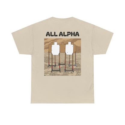 ALL ALPHA-Unisex Heavy Cotton Tee