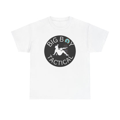 BIG BOY TACTICAL LOGO TEE-Unisex Heavy Cotton Tee