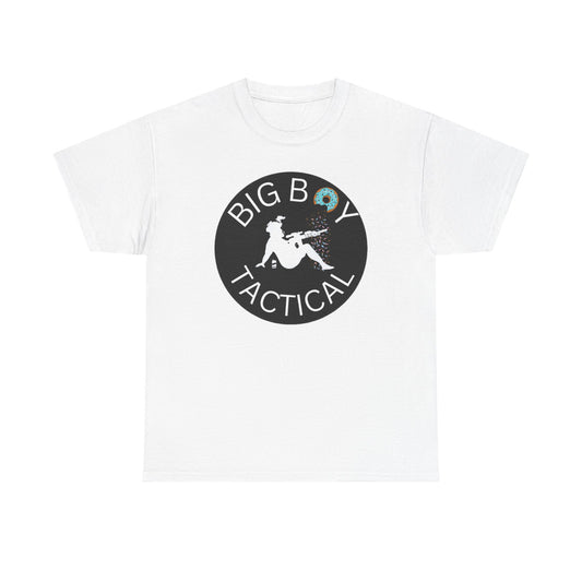 BIG BOY TACTICAL LOGO TEE-Unisex Heavy Cotton Tee