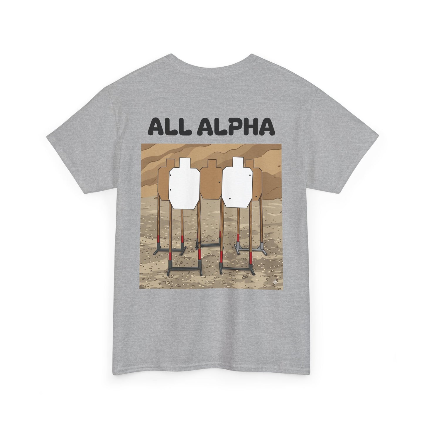 ALL ALPHA-Unisex Heavy Cotton Tee