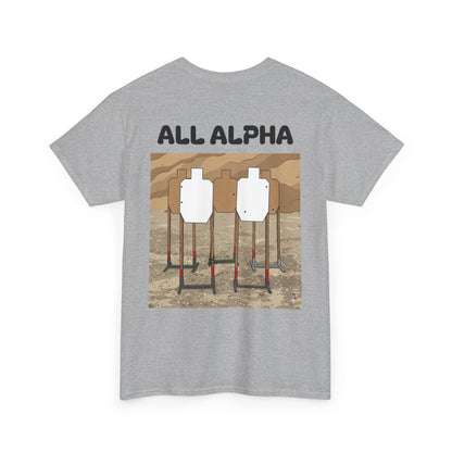 ALL ALPHA-Unisex Heavy Cotton Tee