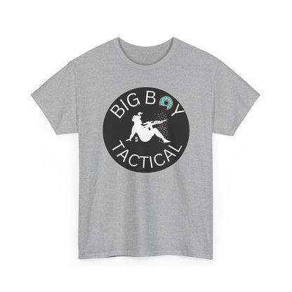 BIG BOY TACTICAL LOGO TEE-Unisex Heavy Cotton Tee