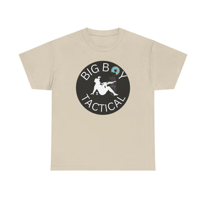 BIG BOY TACTICAL LOGO TEE-Unisex Heavy Cotton Tee