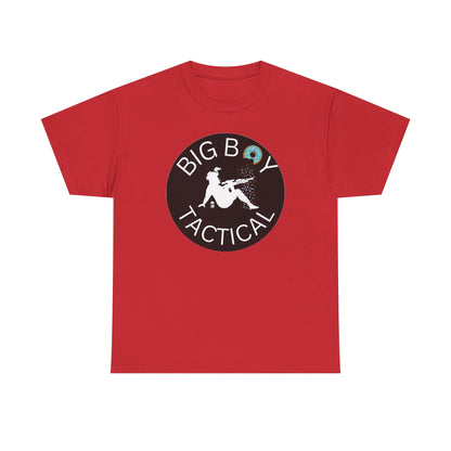 BIG BOY TACTICAL LOGO TEE-Unisex Heavy Cotton Tee