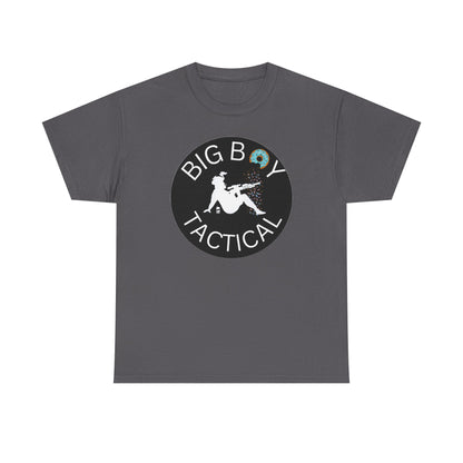 BIG BOY TACTICAL LOGO TEE-Unisex Heavy Cotton Tee