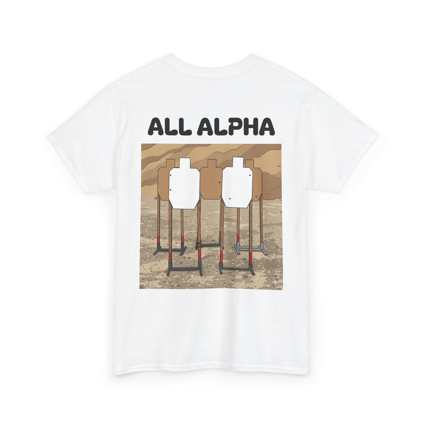 ALL ALPHA-Unisex Heavy Cotton Tee