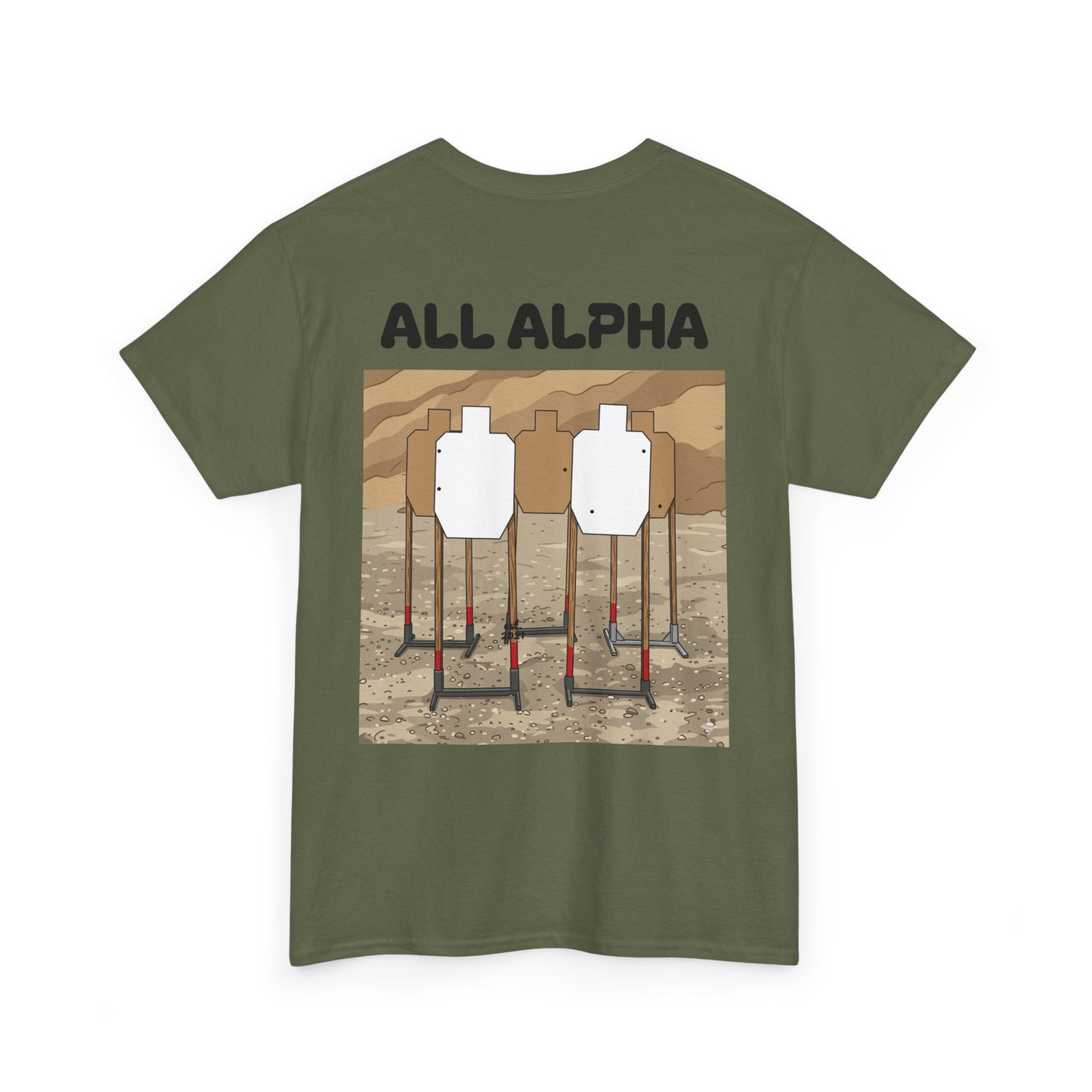 ALL ALPHA-Unisex Heavy Cotton Tee