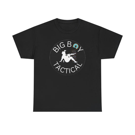 BIG BOY TACTICAL LOGO TEE-Unisex Heavy Cotton Tee
