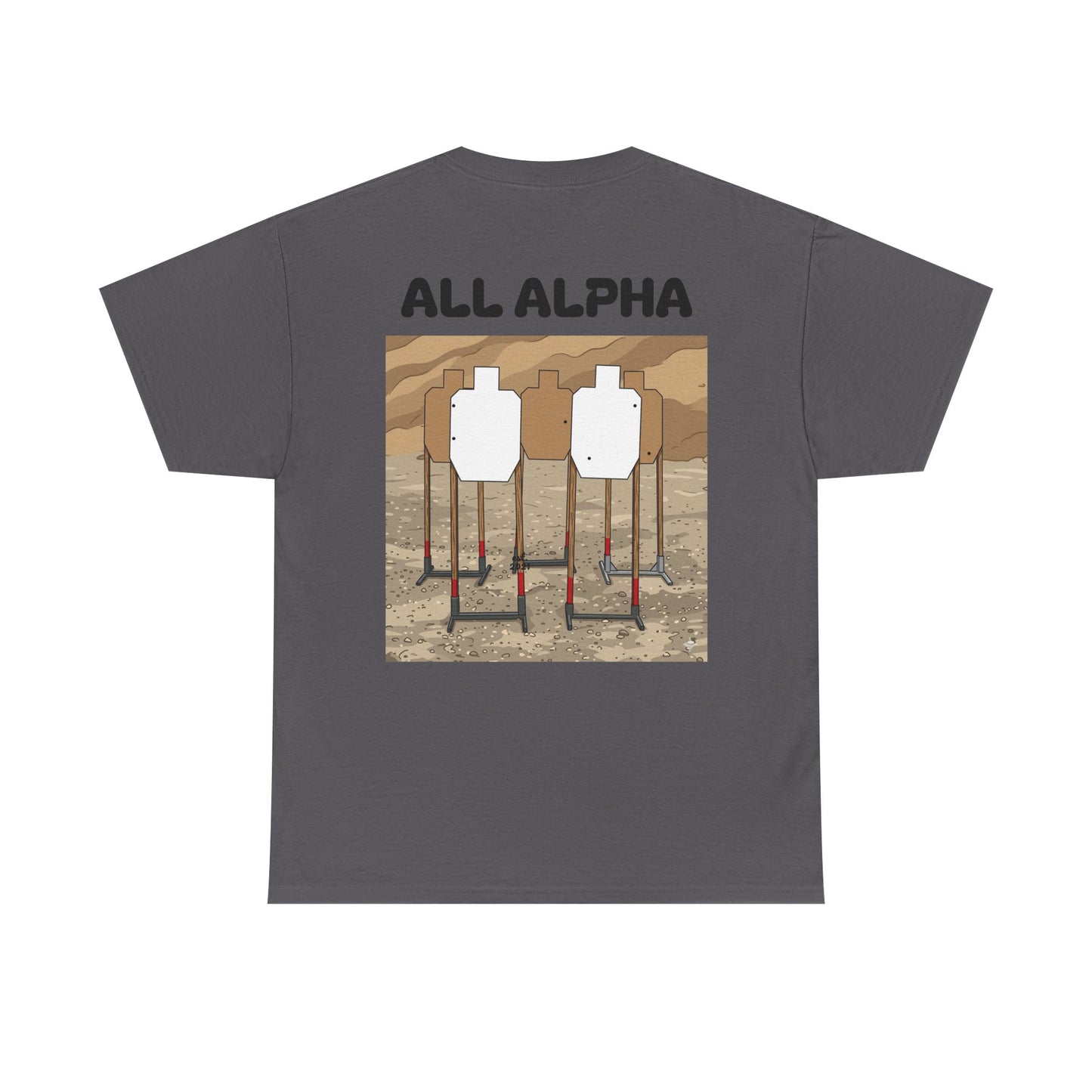 ALL ALPHA-Unisex Heavy Cotton Tee