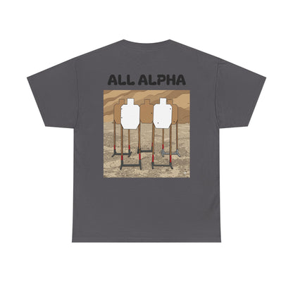 ALL ALPHA-Unisex Heavy Cotton Tee